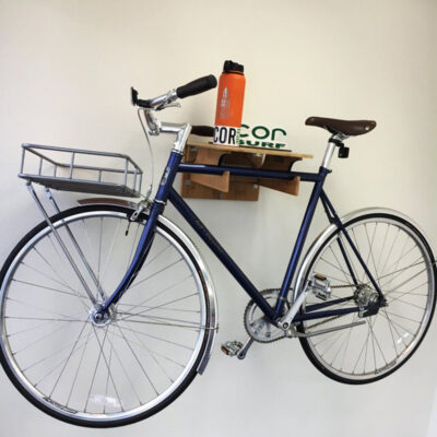 Bamboo Fold-Away Bike Rack