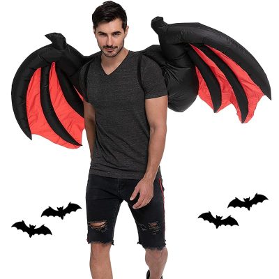 Giant Demon Wings Inflatable Costume