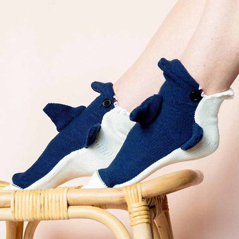 Great White Shark Socks