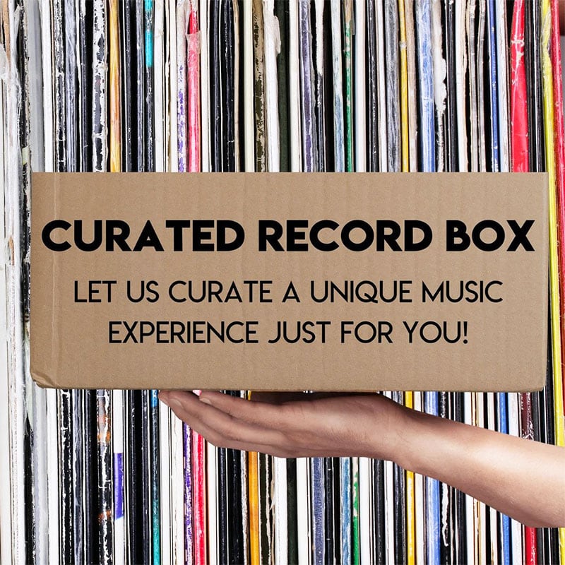 Curated Vinyl Record Box
