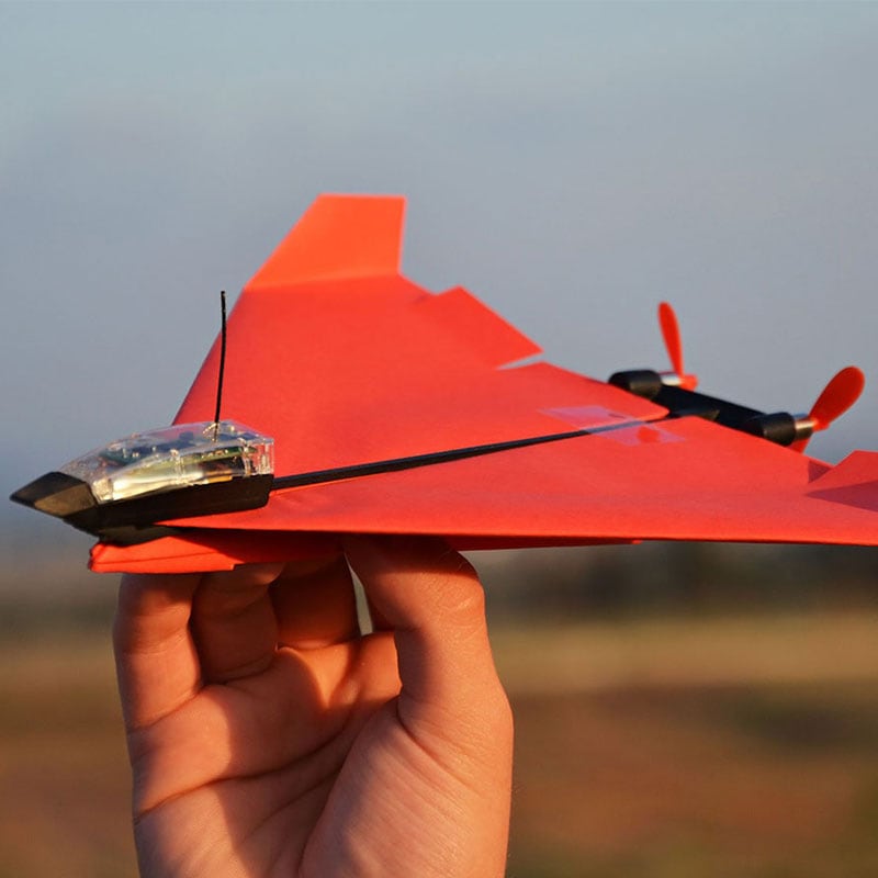 POWERUP Smartphone-Controlled Paper Airplane