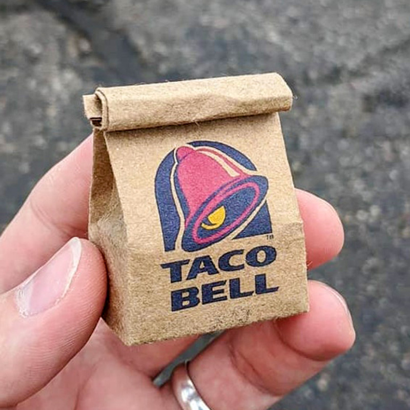 Taco Bell Miniature Bag Cool Things To Buy