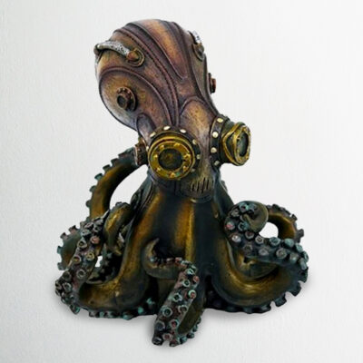 Steampunk Giant Octopus Figurine