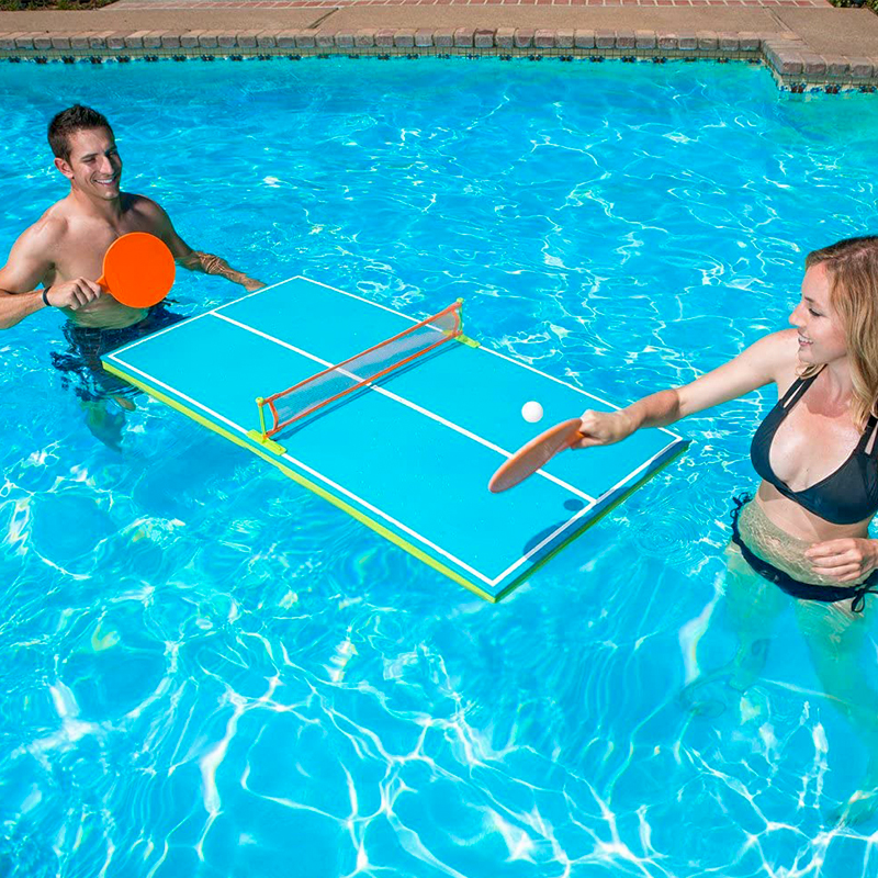 Cool Floating Ping Pong Table