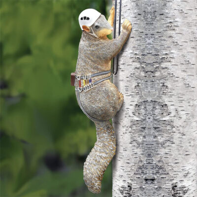 Climbing Squirrel Statue