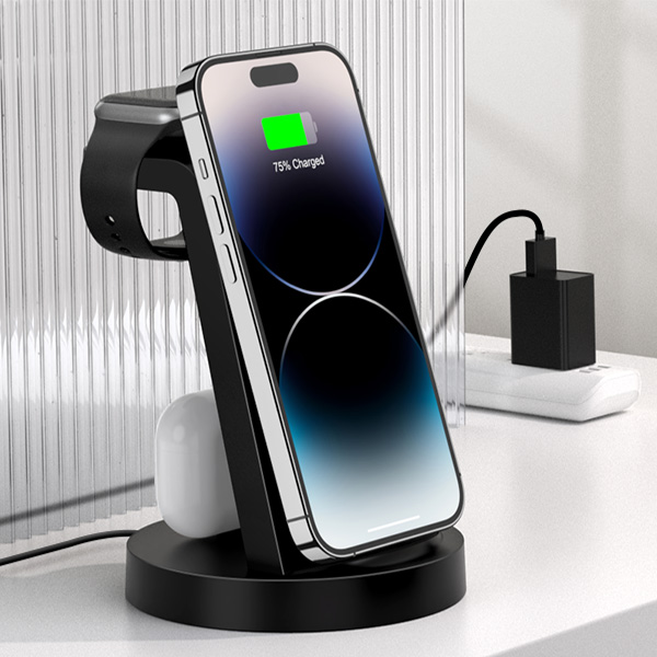3 in 1 Wireless Charging Station for iPhone