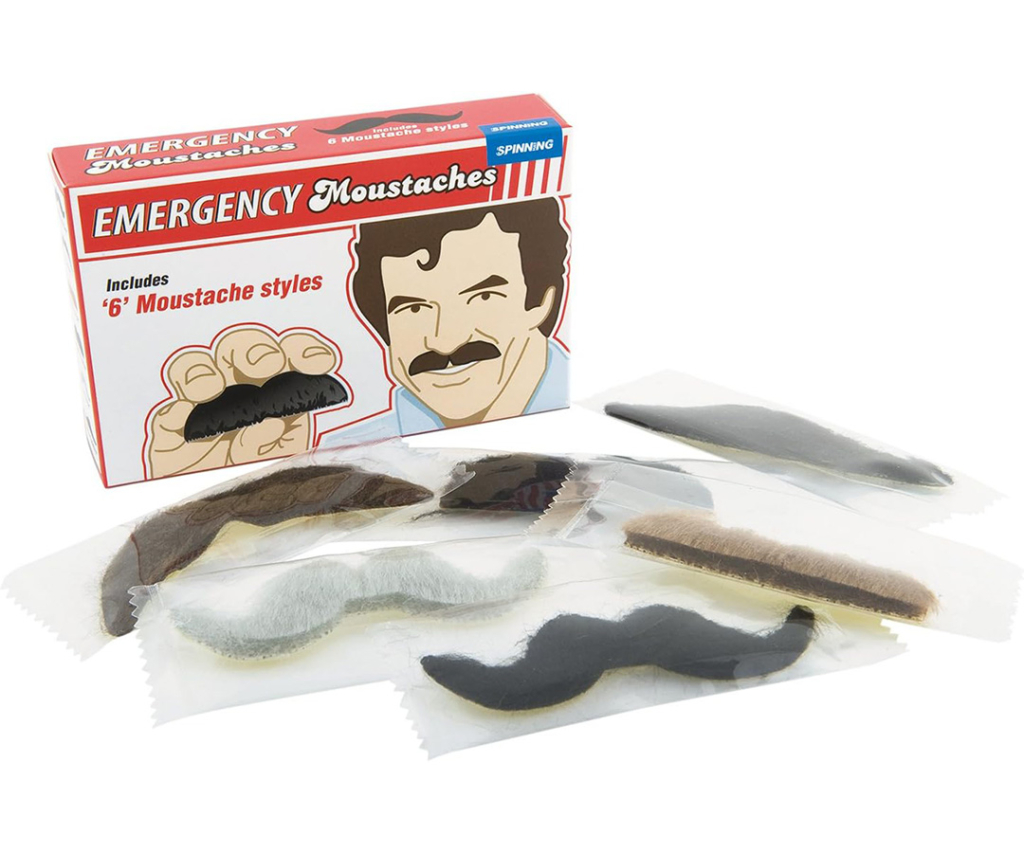 Emergency Fake Mustaches