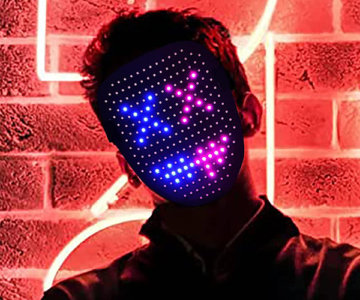 LED Face Transforming Mask
