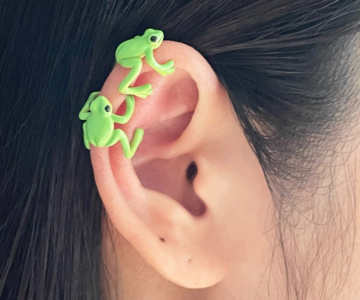 Cute Frog Ear Clip