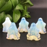 Hand Carved Opalite Ghost